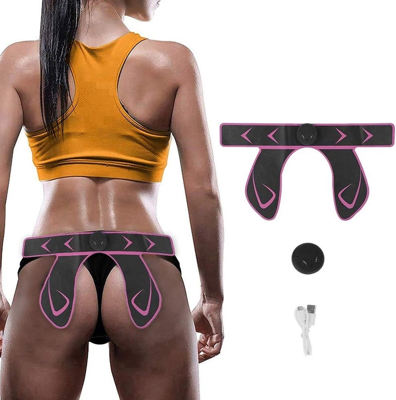 woobles EMS Buttocks Electrostimulator Muscle Electronic Buttock Trainer Glutes Trainer Intelligent for the hip Woman Intelligent Hips Trainer Instructor EMS Electrostimulator Muscle(Purple) - Image 1